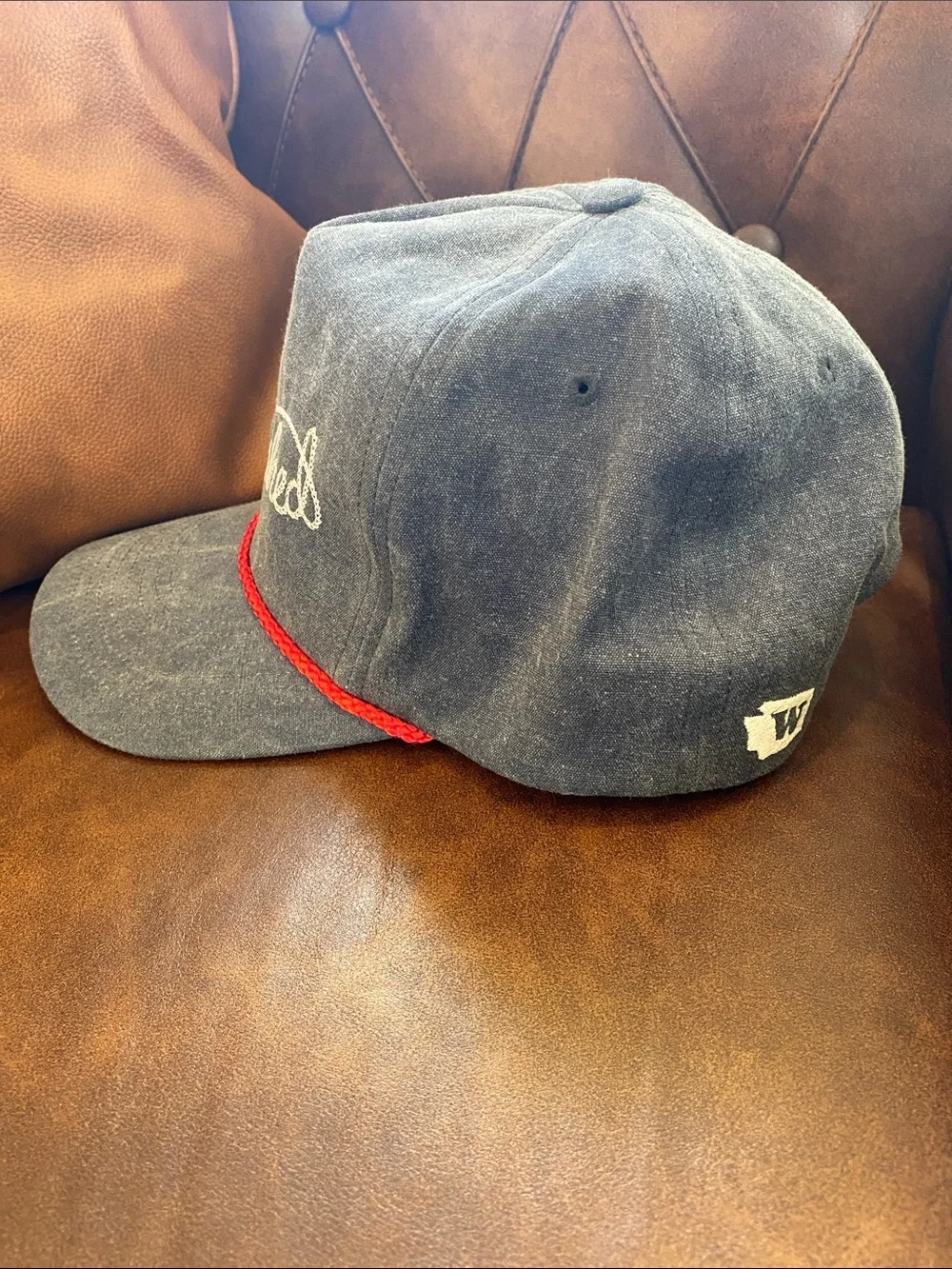 Watershed Embroidered Rope Trucker SnapBack Hat Golf Prep NWOT NEVER WORN  ⛳️